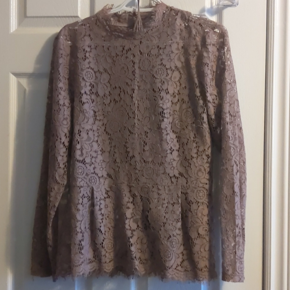 Light purple blouse
